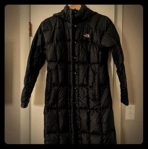 North Face 700 down duster